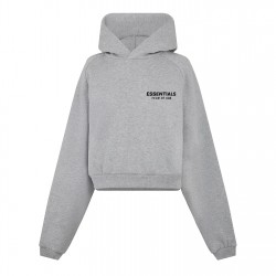 суичър,дамски,горнища,с,качулка,дамски,ежедневни,облекла,fear,of,god,essentials,back,logo,over,the,head,hoodie,light,hthr