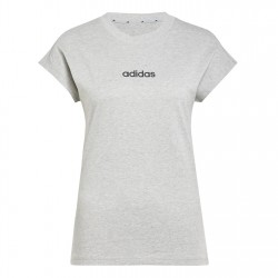 дамска,тениска,adidas,essentials,linear,cotton,t,shirt,womens,medium,grey,hth