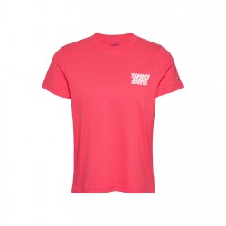 тениска,дамски,топове,tommy,jeans,women's,bubble,t,shirt,amour