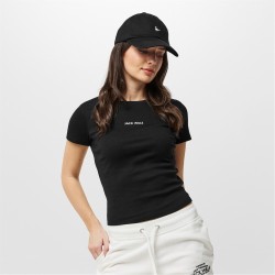 дамски,тениски,дамски,топове,jack,wills,baby,tee,black