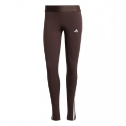 дамски,клин,дамски,чорапогащи,и,клинове,adidas,essentials,3,stripe,leggings,womens,shadow,brown