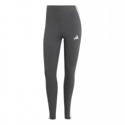 дамски,клин,дамски,чорапогащи,и,клинове,adidas,essentials,3,stripe,leggings,womens,dark,grey