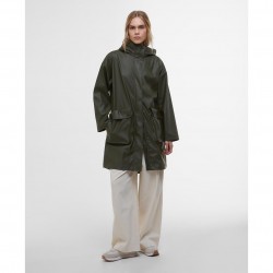 дамски,якета,и,палта,barbour,international,women,s,atlas,hooded,long,sleeve,knee,length,rain,anorak,envy,green