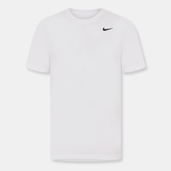 Мъжка тениска Nike Dri-FIT Legend Mens Fitness T-Shirt - White/Black мъжка,тениска,мъжки,къси,панталони,мъжки,потници,мъжки,тениски,мъжко,фитнес,облекло,лека,атлетика,nike,dri,fit,legend,men,s,fitness,t,shirt,white,black