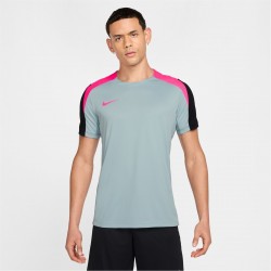 Nike Strike Short-Sleeve Football Top Adults - Grey/Pink разпродажба,nike,мъжки,тениски,облекла,с,футболна,тема,футболни,горнища,всичко,за,футбола,на,разпродажба,nike,strike,short,sleeve,football,top,adults,grey,