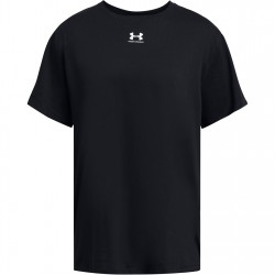 разпродажба,under,armour,дамски,тениски,дамски,топове,under,armour,oversize,ss,black,white