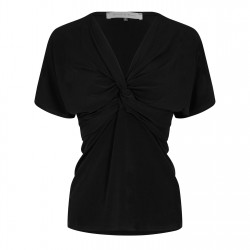 дамски,поли,и,рокли,maison,de,nimes,knotted,top,black
