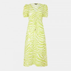 рокля,дамски,поли,и,рокли,biba,biba,printed,tea,dress,lime,zebra