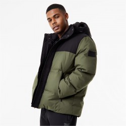 яке,мъжки,якета,мъжки,якета,и,палта,размер+,everlast,hooded,puffer,jacket,black,khaki