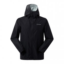облекла,на,разпродажба,мъжки,якета,berghaus,men's,deluge,waterproof,half,zip,rain,anorak,black