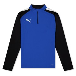 Горнище с цип Puma teamLIGA 1/4 Zip Top Jr - Electric Blue L горнище,с,цип,детски,тениски,лека,атлетика,puma,teamliga,1,4,zip,top,jr,electric,blue,l