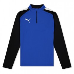 горнище,с,цип,детски,тениски,puma,quarter,zip,top,jr,electric,blue,l
