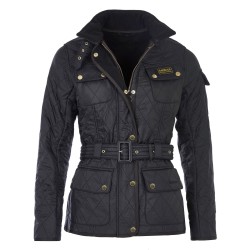 Дамско яке Barbour International Womens Polar Windproof Long Sleeve Slim Fit Quilted Jacket - Black дамско,яке,дамски,якета,и,палта,barbour,international,women,s,polar,windproof,long,sleeve,slim,fit,quilted,jacket,black