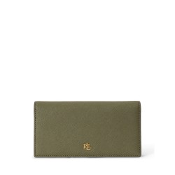 дамско,портмоне,lauren,by,ralph,lauren,women,s,slim,billfold,wallet,sage,green