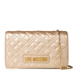 love,moschino,super,quilted,chain,shoulder,bag,metallicgold