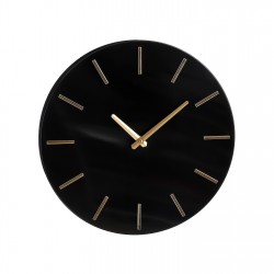 аксесоари,на,разпродажба,mica,brixen,wall,clock,aluminium,black