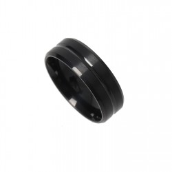 аксесоари,на,разпродажба,fabric,stainless,steel,ring,black