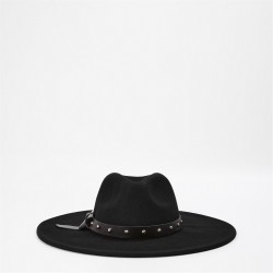 всички,шапки,аксесоари,на,разпродажба,michael,michael,kors,mk,gromet,b,fedora,ld99,black