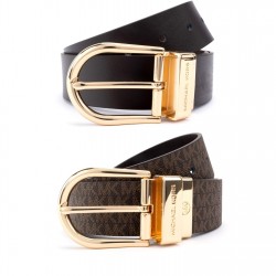 аксесоари,на,разпродажба,michael,michael,kors,mk,38mm,revrs,belt,ld99,brown,logo
