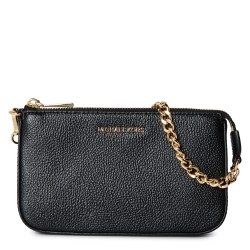 MICHAEL Michael Kors Womens Jet Set Signature Chain Clutch Bag - BLACK michael,michael,kors,women,s,jet,set,signature,chain,clutch,bag,black