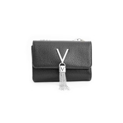 Valentino Fold Over Divina Bag - Nero 001 всички,чанти,valentino,fold,over,divina,bag,nero,001