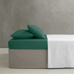 спално,бельо,и,комплекти,catherine,lansfield,iron,percale,combed,extra,deep,fitted,sheet,dark,green