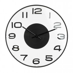 аксесоари,на,разпродажба,mica,henny,wall,clock,black