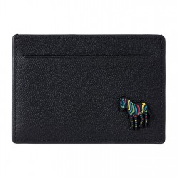 Paul Smith Leather Zebra Card Holder - Black paul,smith,leather,zebra,card,holder,black