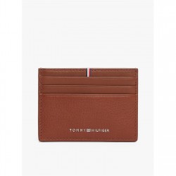 Tommy Hilfiger Corp Leather Cardholder - Winter Cognac tommy,hilfiger,corp,leather,cardholder,winter,cognac