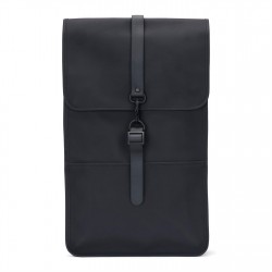 раница,всички,чанти,аксесоари,на,разпродажба,rains,classic,flap,magnetic,closure,backpack,black,01