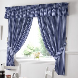 alan,symonds,gingham,kitchen,curtains,blue