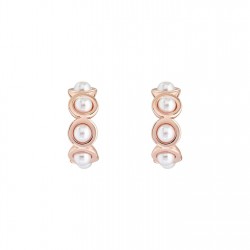бижутерия,ted,baker,pheona,pearl,bubble,hoop,earring,rose,gold,pearl
