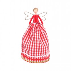 коледни,опаковки,и,декорации,аксесоари,на,разпродажба,gisela,graham,gisela,tree,topper,4,99,gingham