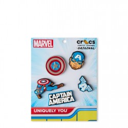 crocs,jibbitz,charms,captain,america
