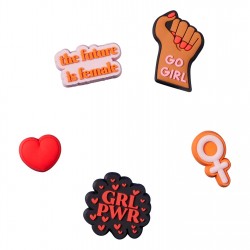 crocs,jibbitz,charms,girl,power
