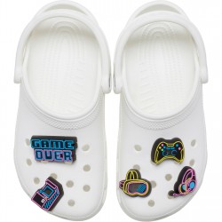 crocs,jibbitz,charms,neon,gamer