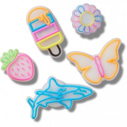 crocs,jibbitz,charms,light,up,summer