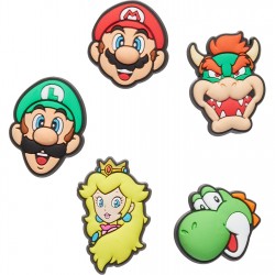 crocs,jibbitz,charms,super,mario