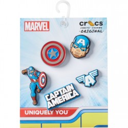 crocs,jibbitz,charms,captain,america