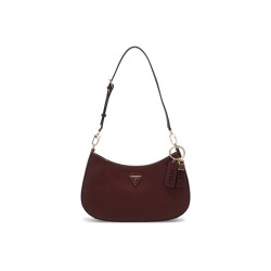 Guess Noelle Shoulder Bag Womens - BURGUNDY guess,noelle,shoulder,bag,womens,burgundy