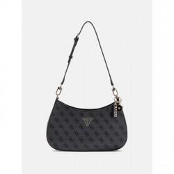 всички,чанти,guess,noelle,shoulder,bag,womens,black