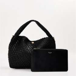 всички,чанти,dune,london,dune,woven,hobo,bag,ld53,black