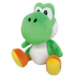 super,mario,official,green,yoshi,plush,small,merchandise