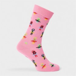 чорапи,на,разпродажба,всички,чорапи,happy,socks,hula,sk,99,pink