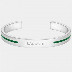 аксесоари,на,разпродажба,lacoste,lacoste,mens,adventurer,bangle,bracelet,silver