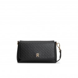 Tommy Hilfiger Womens Icon Logo Crossbody Bag - Black tommy,hilfiger,women,s,icon,logo,crossbody,bag,black