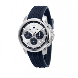 часовник,часовници,maserati,men's,successo,quartz,analogue,watch,blue,silver