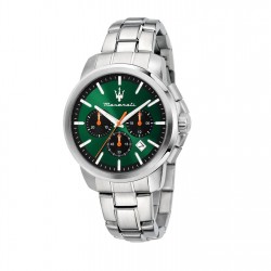 часовник,часовници,maserati,successo,watch,green,silver