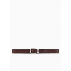 колан,колани,аксесоари,на,разпродажба,emporio,armani,men's,eagle,leather,belt,brown,80005