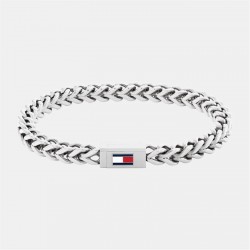 бижутерия,tommy,hilfiger,tommy,hilfiger,men’s,chain,bracelet,silver